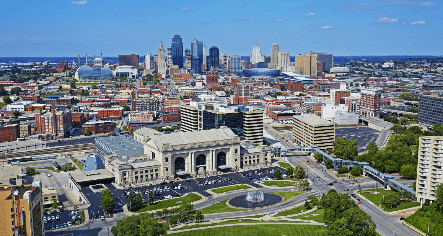 The city of Kansas City, where there are top real estate agents.