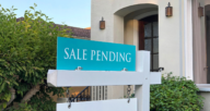 A sale pending sign, which is just one status remark when a house is listed.